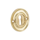Spira Brass - Slimline Standard Escutcheon - Polished Brass - SB3118PB - Choice Handles