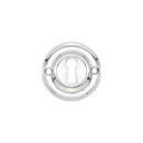 Spira Brass - Slimline Standard Escutcheon - Polished Chrome - SB3118PC - Choice Handles