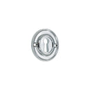 Spira Brass - Slimline Standard Escutcheon - Polished Chrome - SB3118PC - Choice Handles