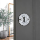 Spira Brass - Slimline Standard Escutcheon - Satin Chrome - SB3118SC - Choice Handles
