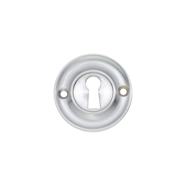 Spira Brass - Slimline Standard Escutcheon - Satin Chrome - SB3118SC - Choice Handles