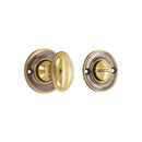 Spira Brass - Slimline Turn & Release - Aged Brass - SB3119AB - Choice Handles