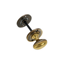 Spira Brass - Slimline Turn & Release - Aged Brass - SB3119AB - Choice Handles