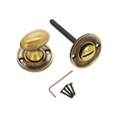Spira Brass - Slimline Turn & Release - Aged Brass - SB3119AB - Choice Handles