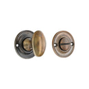 Spira Brass - Slimline Turn & Release Antique -  Antique - SB3119AT - Choice Handles