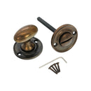 Spira Brass - Slimline Turn & Release Antique - SB3119AT - Choice Handles