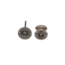 Spira Brass - Slimline Turn & Release - Matt Antique - SB3119MANT - Choice Handles