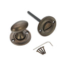 Spira Brass - Slimline Turn & Release - Matt Antique - SB3119MANT - Choice Handles