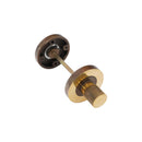 Spira Brass - Linear Knurlmond Thumb Turn & Release Aged Brass - SB3120AB - Choice Handles