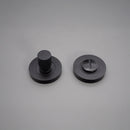 Spira Brass - Linear Knurlmond Thumb Turn & Release Matt Black - SB3120BLK - Choice Handles