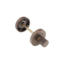 Spira Brass - Linear Knurlmond Thumb Turn & Release Matt Antique - SB3120MANT - Choice Handles