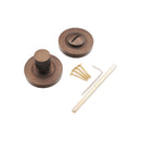Spira Brass - Linear Knurlmond Thumb Turn & Release Matt Antique - SB3120MANT - Choice Handles