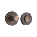 Spira Brass - Jewel Knurlmond Thumb Turn & Release Matt Antique - SB3121MANT - Choice Handles