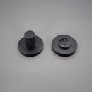 Spira Brass - Hammered Knurlmond Thumb Turn & Release Matt Black - SB3122BLK - Choice Handles