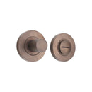 Spira Brass - Hammered Knurlmond Thumb Turn & Release Matt Antique - SB3122MANT - Choice Handles
