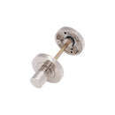 Spira Brass - Hammered Knurlmond Thumb Turn & Release Polished Nickel - SB3122PN - Choice Handles