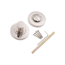 Spira Brass - Hammered Knurlmond Thumb Turn & Release Polished Nickel - SB3122PN - Choice Handles