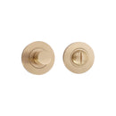 Spira Brass - Hammered Knurlmond Thumb Turn & Release Satin Brass - SB3122SB - Choice Handles
