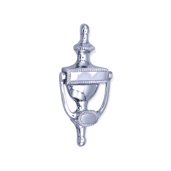 Spira Brass - Georgian Door Knocker 150mm  - Polished Chrome - SB4105PC - Choice Handles