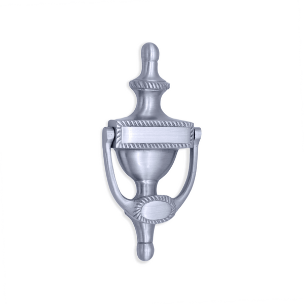 Spira Brass - Georgian Door Knocker 150mm  - Satin Chrome - SB4105SC - Choice Handles