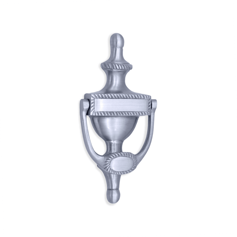 Spira Brass - Georgian Door Knocker 150mm  - Satin Chrome - SB4105SC - Choice Handles