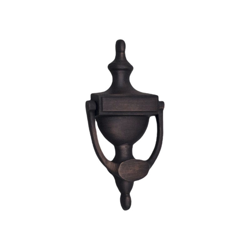 Spira Brass - Victorian Door Knocker 150mm  - Aged Bronze - SB4106ABZ - Choice Handles