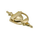 Spira Brass - Victorian Door Knocker 150mm  - Polished Brass - SB4106PB - Choice Handles