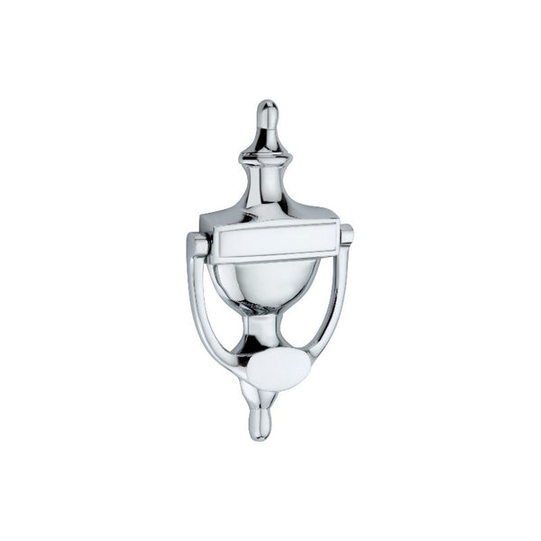 Spira Brass - Victorian Door Knocker 150mm  - Polished Chrome - SB4106PC - Choice Handles