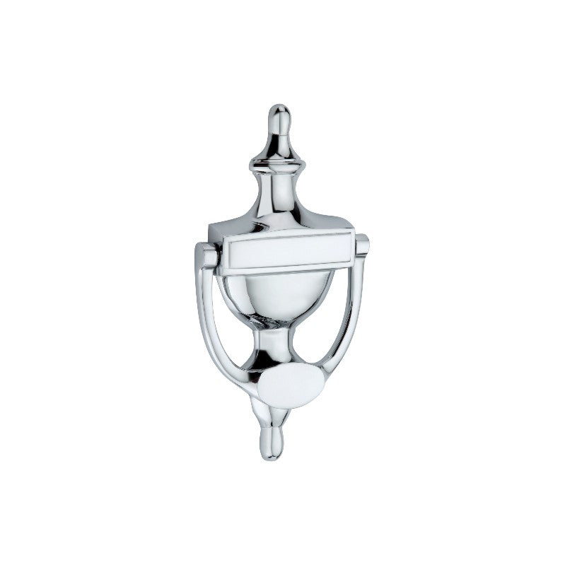 Spira Brass - Victorian Door Knocker 150mm  - Polished Chrome - SB4106PC - Choice Handles