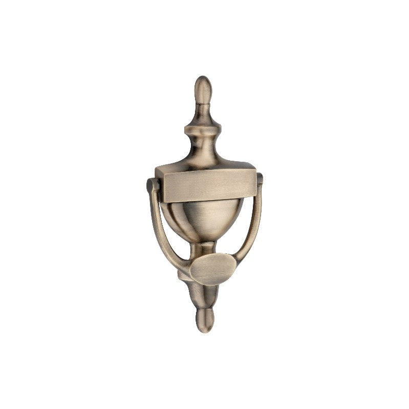 Spira Brass - Victorian Door Knocker 200mm  - Antique Brass - SB4107ANT - Choice Handles
