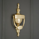 Spira Brass - Victorian Door Knocker 200mm  - Polished Brass - SB4107PB - Choice Handles