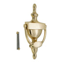 Spira Brass - Victorian Door Knocker 200mm  - Polished Brass - SB4107PB - Choice Handles