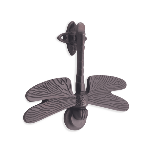 Spira Brass - Dragonfly Door Knocker  - Aged Bronze - SB4108ABZ - Choice Handles