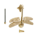 Spira Brass - Dragonfly Door Knocker  - Polished Brass - SB4108PB - Choice Handles