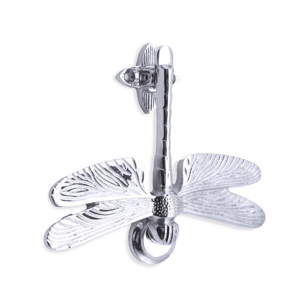 Spira Brass - Dragonfly Door Knocker  - Polished Chrome - SB4108PC - Choice Handles