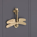 Spira Brass - Dragonfly Door Knocker  - Satin Brass - SB4108SB - Choice Handles