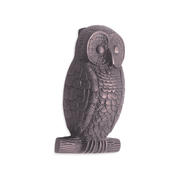 Spira Brass - Owl Door Knocker  - Aged Bronze - SB4109ABZ - Choice Handles