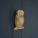 Spira Brass - Owl Door Knocker  - Polished Brass - SB4109PB - Choice Handles
