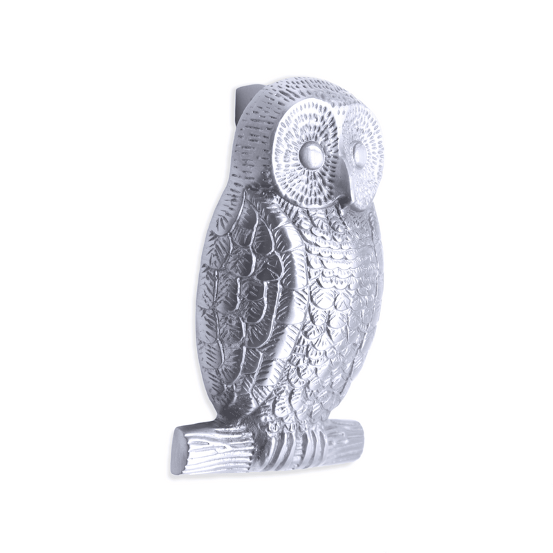 Spira Brass - Owl Door Knocker  - Satin Chrome - SB4109SC - Choice Handles