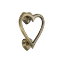 Spira Brass - Heart Door Knocker  - Antique Brass - SB4110ANT - Choice Handles