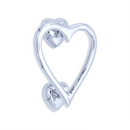 Spira Brass - Heart Door Knocker  - Polished Chrome - SB4110PC - Choice Handles