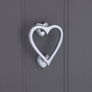 Spira Brass - Heart Door Knocker  - Satin Chrome - SB4110SC - Choice Handles