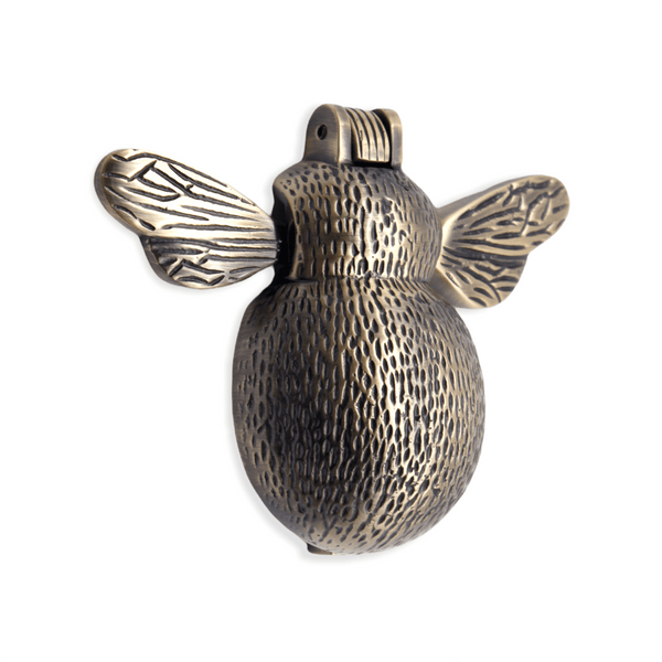 Spira Brass - Bumble Bee Door Knocker  - Antique Brass - SB4111ANT - Choice Handles