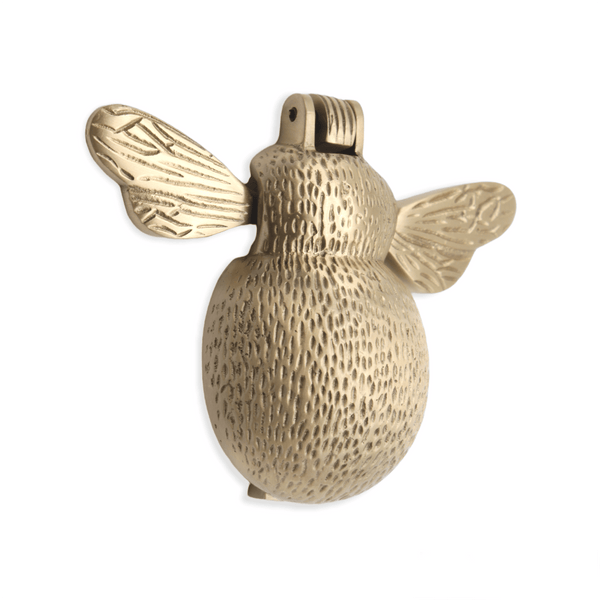 Spira Brass - Bumble Bee Door Knocker  - Satin Brass - SB4111SB - Choice Handles