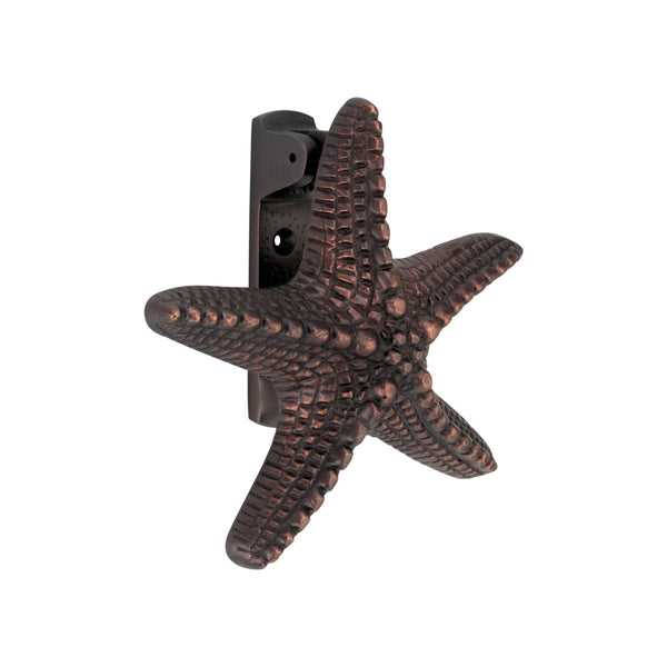 Spira Brass - Starfish Door Knocker  - Aged Bronze - SB4112ABZ - Choice Handles
