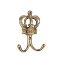 Spira Brass - Crown Hook  - Polished Brass - SB5101PB - Choice Handles
