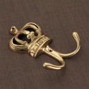 Spira Brass - Crown Hook  - Polished Brass - SB5101PB - Choice Handles