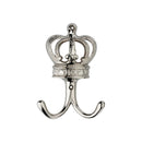 Spira Brass - Crown Hook  - Polished Nickel - SB5101PN - Choice Handles