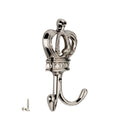 Spira Brass - Crown Hook  - Polished Nickel - SB5101PN - Choice Handles