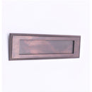 Spira Brass - Georgian Letter Plate 250mm  - Aged Bronze - SB5104ABZ - Choice Handles